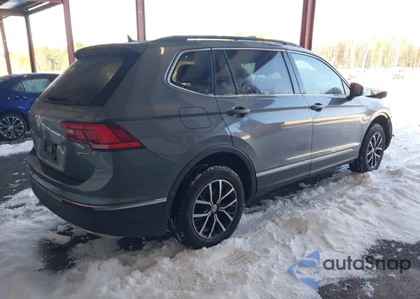2021 Volkswagen Tiguan 2.0T Se/2.0T Se R-Line Black/2.0T Sel из США, поврежденный, VIN 3VV2B7AX1MM069906